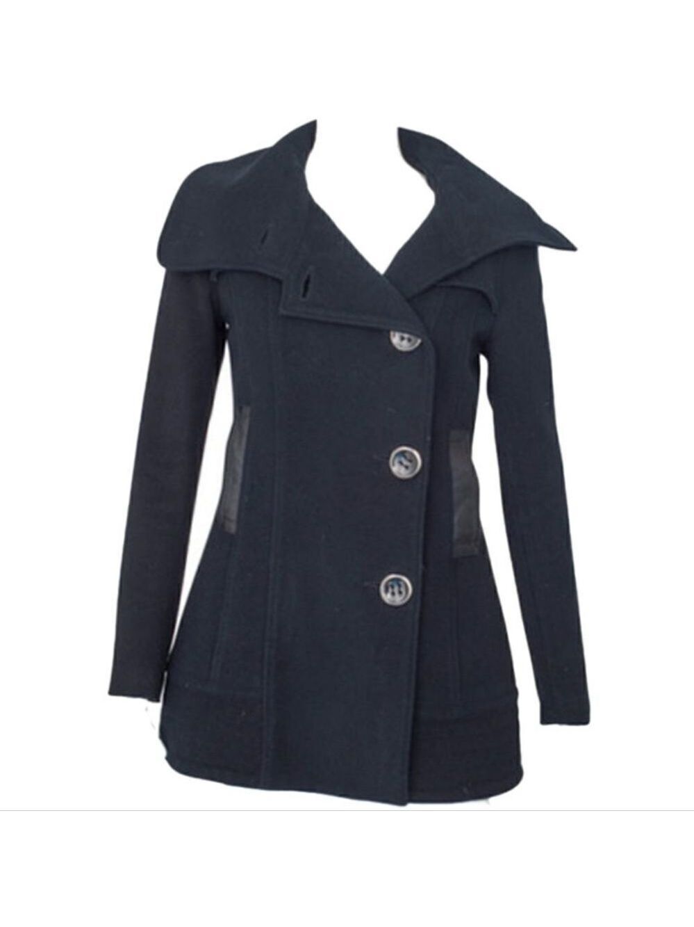 Mackage wool cashmere blend pea coat